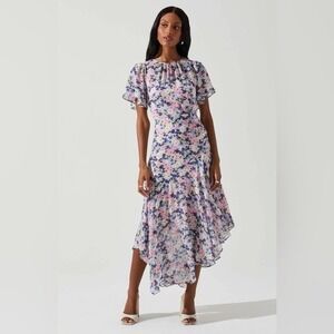 Astr | Dresses | Astr Maxime Pearl Straps Maxi Dress | Poshmark